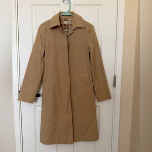 Elegant Tan Trench Coat for Women - NEW without tag